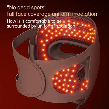 LumaWave Pro LED Face Mask – Red Light Therapy